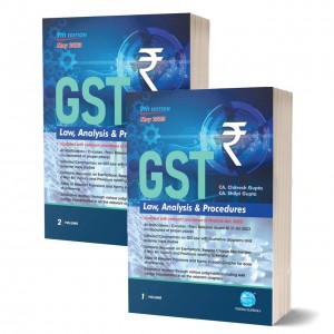Young Global's GST Law Analysis & Procedures by CA. Chitresh Gupta & CA. Shilpi Gupta [2 Vols. 2023]